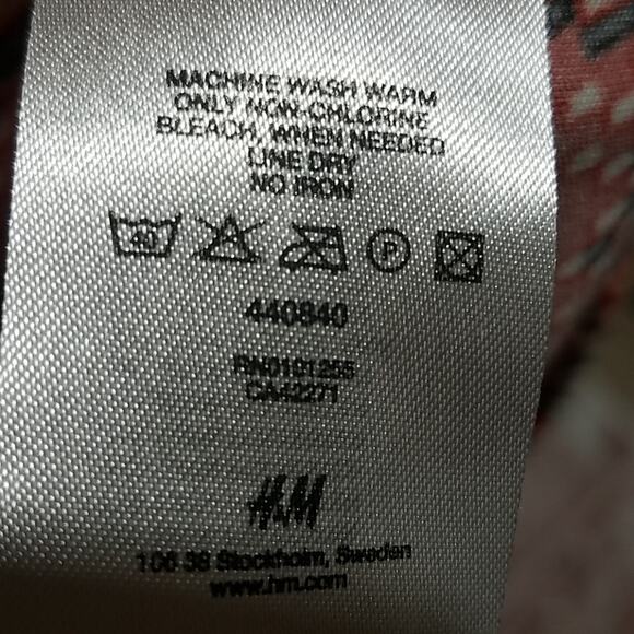 Divided orange patterned shirt - Picture 7 of 8